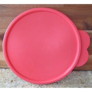 Tupperware 3131B 6-1/4" Rose Red Replacement Lid